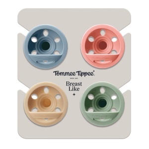 Sucitor cu silicon Tommee Tippee, design brustahnlich, 24 bucati - Img 2