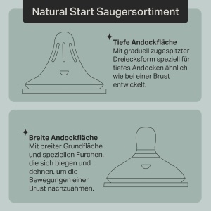 Suctioner Tommee Tippee Natural Start, Dreptunghiular, 2 Bucati - Img 6