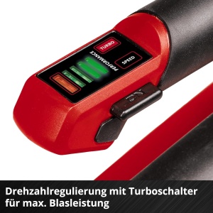 Suflanta de frunze Einhell GP-LB 18200 Li GK-Solo 18V 670 m3h Motor Brushless Fara acumulator - Img 7