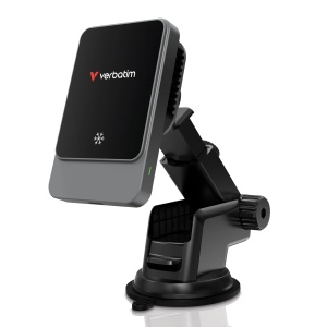 Suport Auto cu Inc Charger Wireless Verbatim Charge n Drive, 15W, RGB