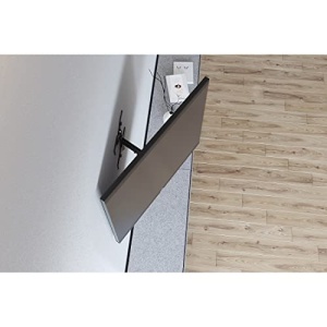 Suport de perete TV Hama pivotant, Tiltable, Slim (suport TV de 19-48 inch pentru televizoare de pana la 25 kg, max. VESA 200x200, 1 brat, suport extensibil incl. dibluri Fischer si sablon de gaurire) negru - Img 12