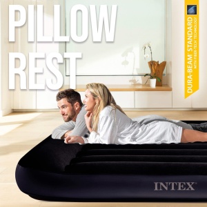 Suport de perna Intex Classic cu Fiber-Tech RP dimensiune umflata 137cm x 191cm x 25cm 64148ND - Img 2