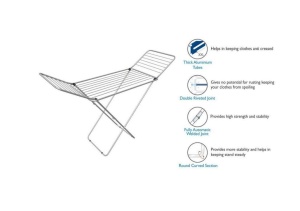 Suport de rufe Vileda Alumix, usor, din aluminiu, cu design compact - Img 3