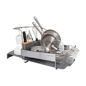 Suport extensibil pentru vase KitchenAid, 45 cm, gri antracit