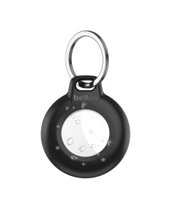 Suport impermeabil Belkin pentru Apple AirTag cu breloc, negru