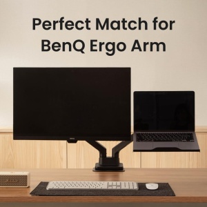 Suport Laptop BenQ LTB01, VESA 75x75 mm, pentru laptopuri 12-17 inch, capacitate 5 kg - Img 7