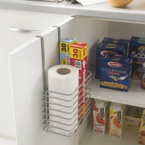 Suport pentru Bucatarie Metaltex CESTO Alto Galileo, 20x15x36 cm, Culoare Argintie - Img 4