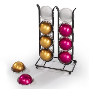 Suport pentru capsule de cafea Xavax HAMA (Dozator de capsule pentru capsule de cafea, pana la 16 capsule, Dolce Gusto si Nespresso Vertuo, din otel) Negru mat - Img 3
