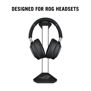 Suport pentru casti ASUS ROG Throne II Core, aluminiu, design negru si argintiu - Img 2