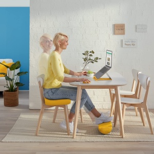 Suport pentru picioare Leitz Ergo Cosy, ajustabil, gri, IGR-certificat - Img 3