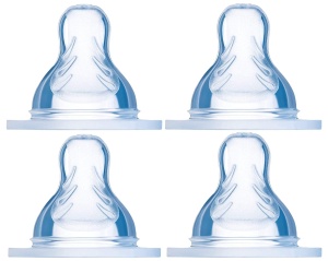 Suport pentru Supt MAM, Set 4x, pentru 6 luni, Silikon SkinSoft - Img 3
