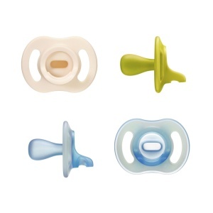 Suport pentru suzeta Tommee Tippee Ultraleicht, 6-18 luni, design din silicon, 4 bucati