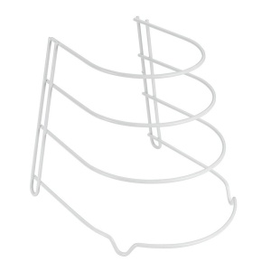 Suport pentru tigai Metaltex Sierra, alb, material de calitate superioara