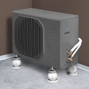 Suport pentru unitati exterioare Errecom Mini Steady, ajustabil, capacitate 1000 kg, RAL 9016 - Img 2
