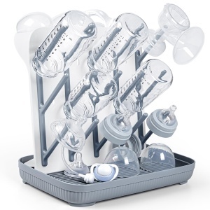 Suport pentru Uscat Sticle Baby - Termichy, Capacitate 15 Sticle, Materiale BPA-Free
