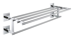 Suport prosoape GROHE Start Cube, metalic, crom, lungime 558 mm