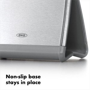 Suport servetele OXO Good Grips, inox, design antiamprente - Img 2
