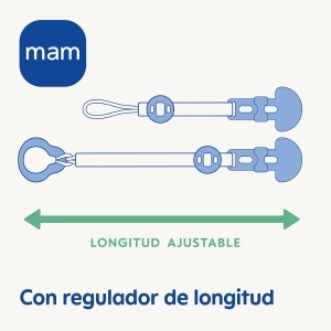 Suport suzeta MAM Clip It si suzeta Original S226, silicon, 0 luni, ultra moale - Img 6
