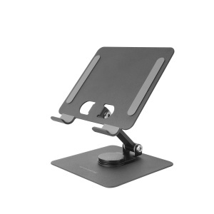 Suport Tableta Mars Gaming MA-RST, 2in1, Rotire 360, Negru - Img 1