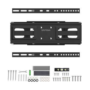 Suport TV cu montare pe perete GRIFEMA GB1006-4 pentru 26-65 inchi, suport TV universal extensibil rabatabil si inclinabil pentru plat si curbat, pana la 35 kg, max. VESA 400 x 400 mm - Img 7