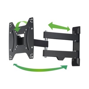 Suport TV Hama Wandhalterung Negru 19-48 inch Schimbare unghi 180deg 20 kg - Img 17