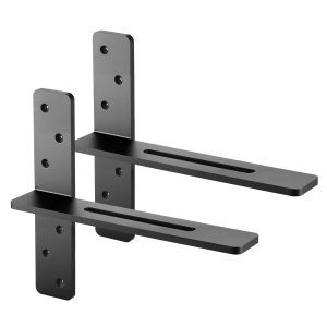 Suporturi pentru rafturi VEVOR FT-T-1412 otel rezistent capacitate 90 kg set 2 buc - Img 9