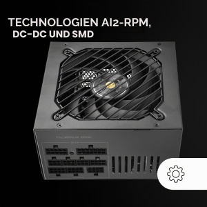 Sursa de alimentare ATX MARS GAMING MPB750SIM, 750W, 80Plus Bronze, Negru - Img 5