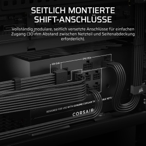Sursa de alimentare Corsair RM850x Shift, 850W, modulara, neagra - Img 4