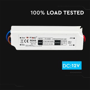 Sursa de alimentare V-TAC 30W, 12V, 2.5A, plastic, ultratin - Img 4