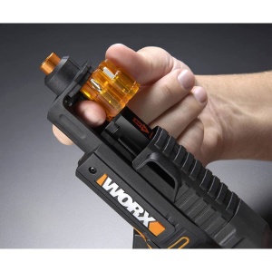 Surubelnita electrica WORX WX255 4V cu magazin de biti si suport pentru suruburi - Img 5