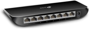 Switch de birou TP-Link TL-SG1008D, 8 porturi Gigabit, Plug and Play, design compact - Img 3