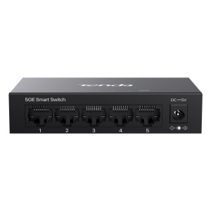 Switch Gestionat Tenda TEG2205D, 5 Porturi Gigabit, Cloud Management, Fara Ventilator