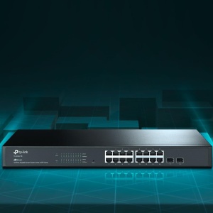 Switch gestionat TP-Link TL-SG2218 cu 16 porturi Gigabit, negru - Img 4