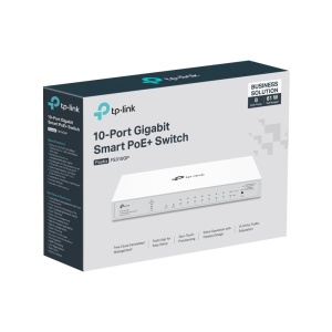 Switch Gigabit TP-Link FS310GP, 10-Port, 8 Porturi PoE, 61W PoE-Budget - Img 6