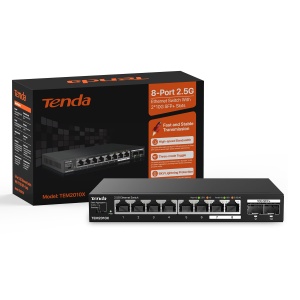 Switch Tenda TEM2010X cu 8 porturi 2.5G si 2 porturi 10G SFP, Unmanaged - Img 8