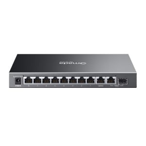 Switch TP-Link Omada ES210GP, 10-Port Gigabit, 63W PoE, Plug Play - Img 2