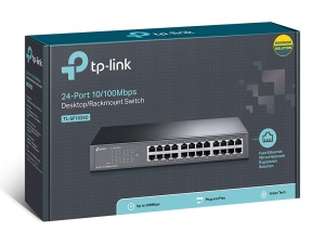 Switch TP-LINK TL-SF1024D, 24 porturi RJ-45, 10100 Mbps - Img 4