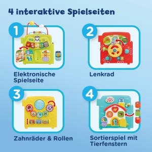 Tabla de activitati VTech Baby 3-in-1 - Muzica si invatare pentru 6-36 luni - Img 4