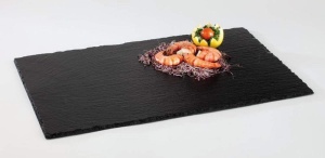 Tabla din ardezie APS 990 GN 11 cu picioare anti-derapante, 53 x 32.5 cm