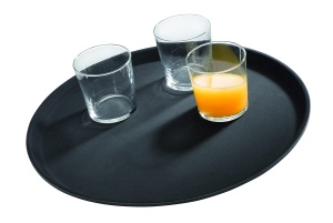 Tableta de Servire APS Gastro, 40.5 cm, Rutschfester, Negru - Img 3