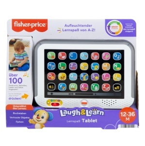 Tableta interactiva Fisher-Price Lernspa, 28 butoane, 100 melodii, 3 niveluri - Img 6