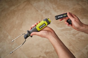 Taietor de sarma fierbinte fara fir RYOBI 4 V USB-Lithium RHC4-120G, incl. 1 baterie de 4 V 2,0 Ah si cablu de incarcare USB-C - Img 7