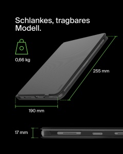 Tastatura Bluetooth Belkin Everyday pentru iPad Air 11 si Pro 11, cu Trackpad si Husa Protectoare - Img 7