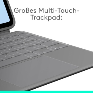 Tastatura-Covor Logitech Combo Touch pentru iPad Air 11 (M2, M3, M4), Trackpad, Iluminare - Img 4