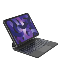 Tastatura cu husa Belkin Pro pentru iPad Air 11 si Pro 11, Bluetooth, LED, Trackpad
