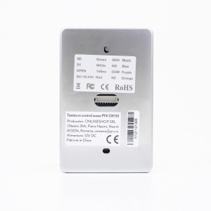 Tastatura de control acces PNI DK110, IP54, iluminata, 2000 utilizatori - Img 5