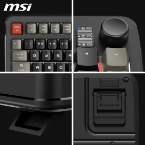 Tastatura gaming MSI Forge GK110 Membrana, RGB, Hotkeys multimedia - Img 6