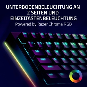 Tastatura Gaming Razer BlackWidow V4 Pro 75 - Wireless, OLED, Negru - Img 6