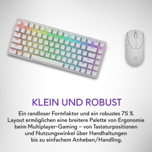Tastatura Gaming Wireless Alienware Pro, 75 Compacta, RGB Personalizabil - Img 4