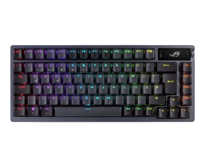 Tastatura mecanica de gaming ASUS ROG Azoth, wireless, neagra, cu OLED